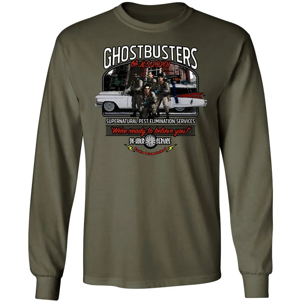 Long Sleeve T-Shirt - 44X2QKK6 - Military Green - 7