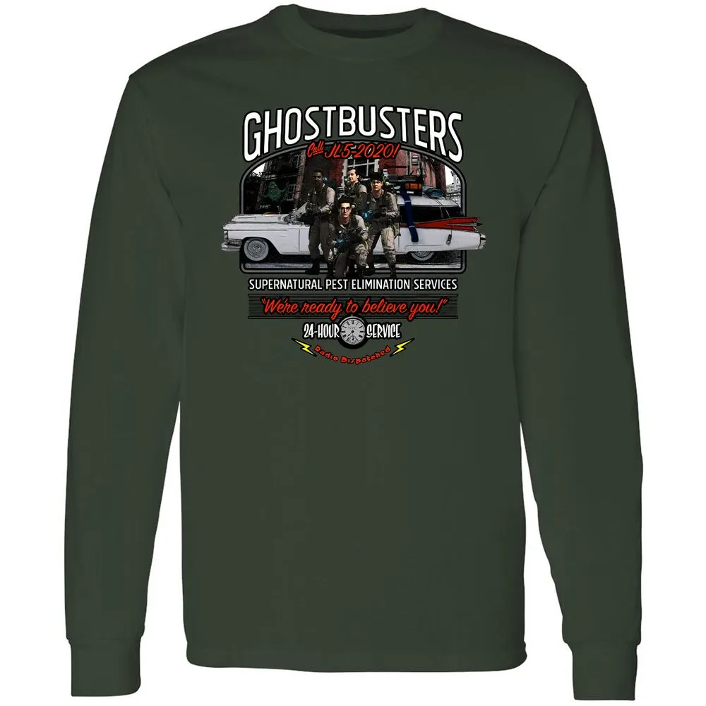 Long Sleeve T-Shirt - 44X2QKK6 - Forest Green - 8