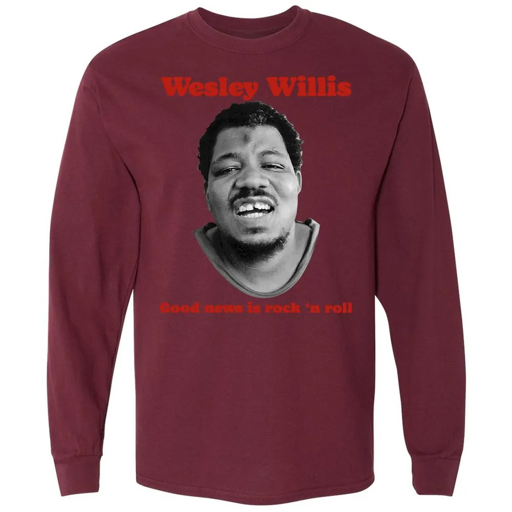 Wesley Willis - Maroon - 11