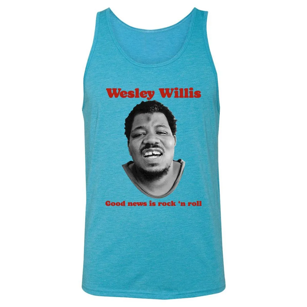 Wesley Willis - Aqua Triblend - 3