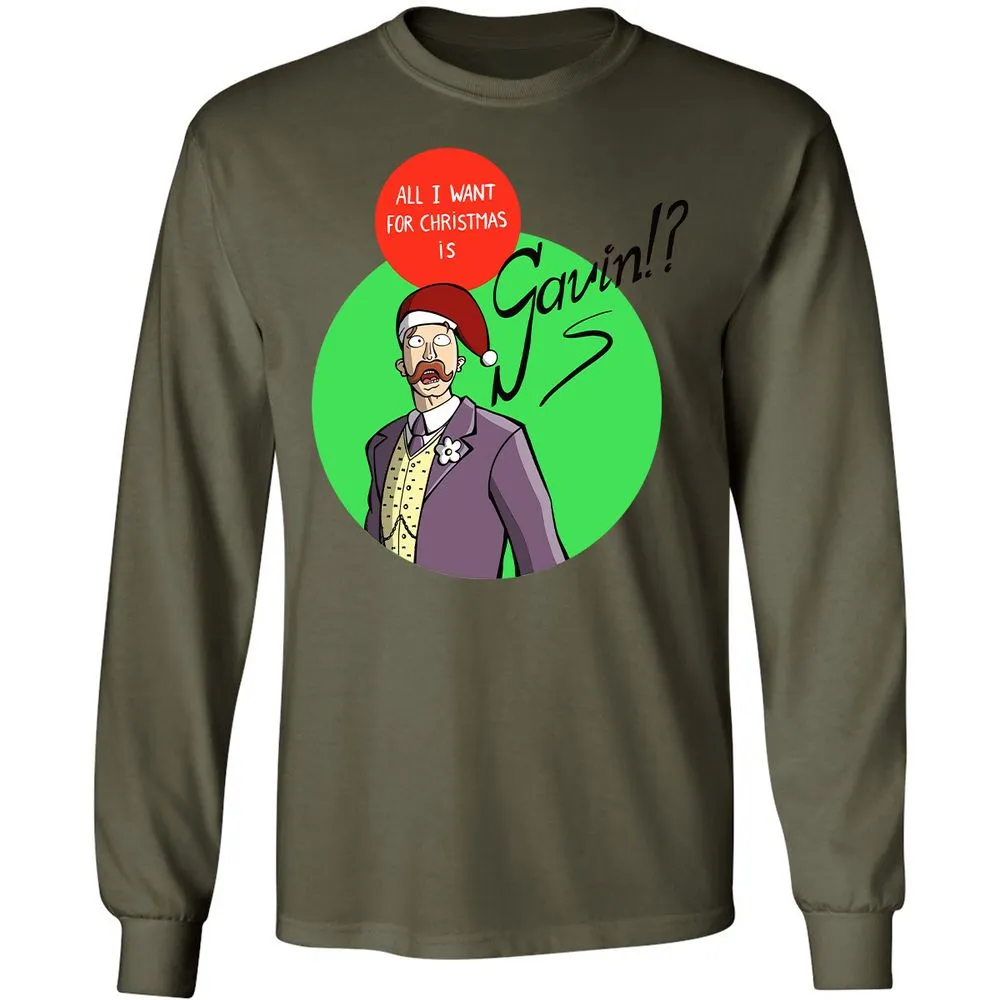 Long Sleeve T-Shirt - 2WZMXFVF - Military Green - 7