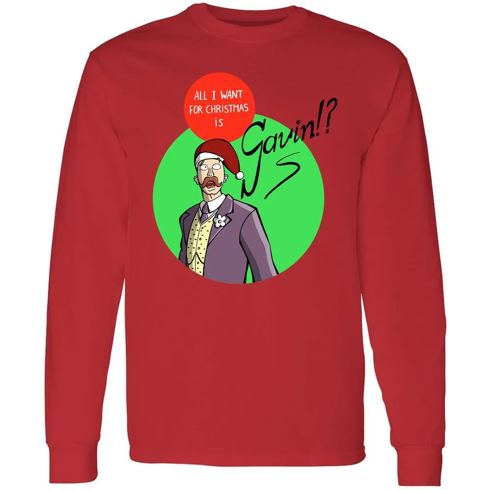 Long Sleeve T-Shirt - 2WZMXFVF - Red - 14
