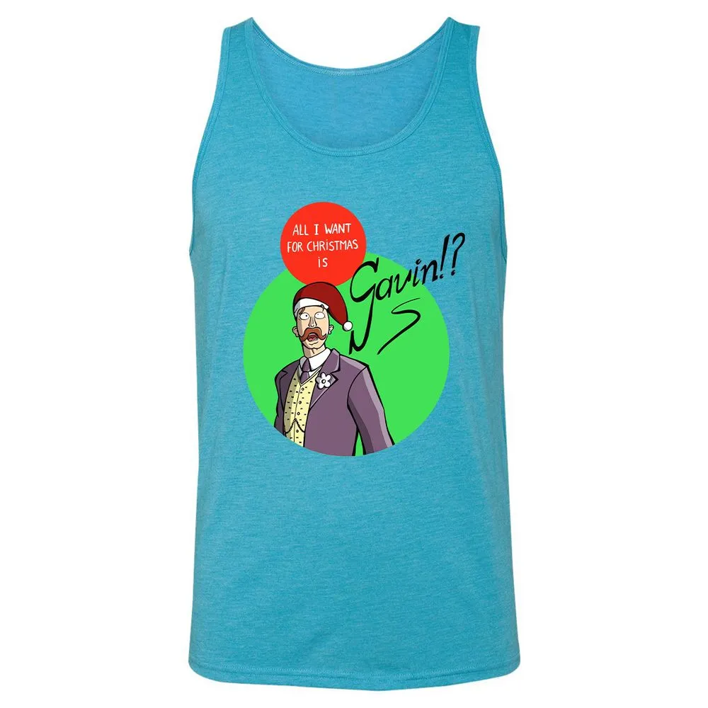 Unisex Jersey Tank - G3ZS6H58 - Aqua Triblend - 3