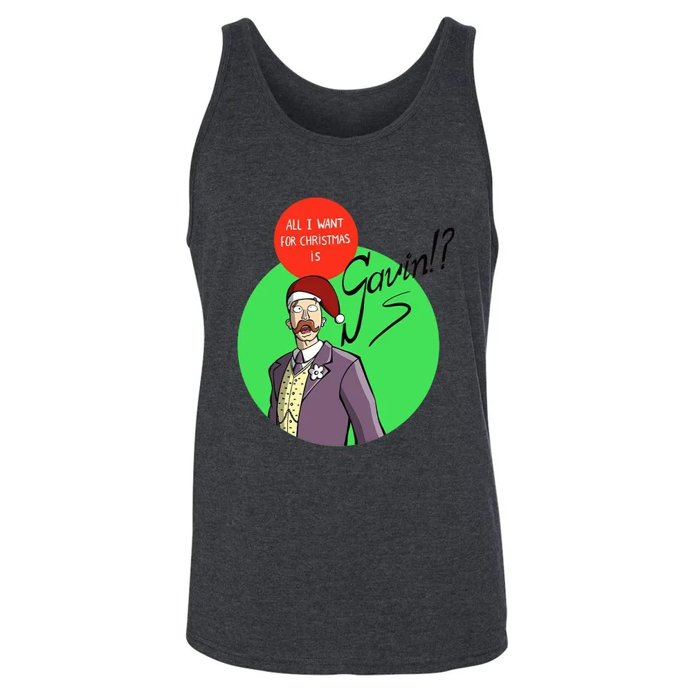 Unisex Jersey Tank - G3ZS6H58 - Dark Grey Heather - 6
