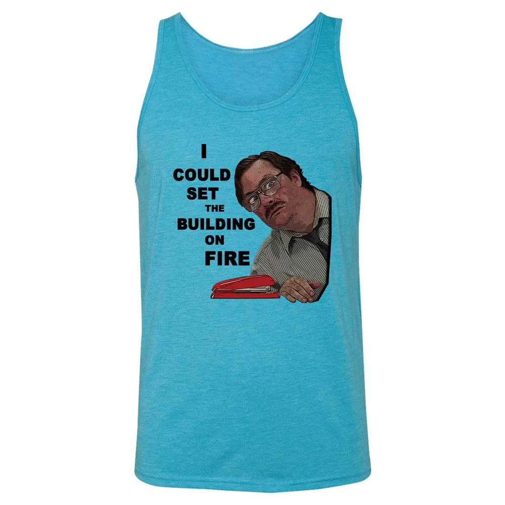 Unisex Jersey Tank - 64G5E3D9 - Aqua Triblend - 3