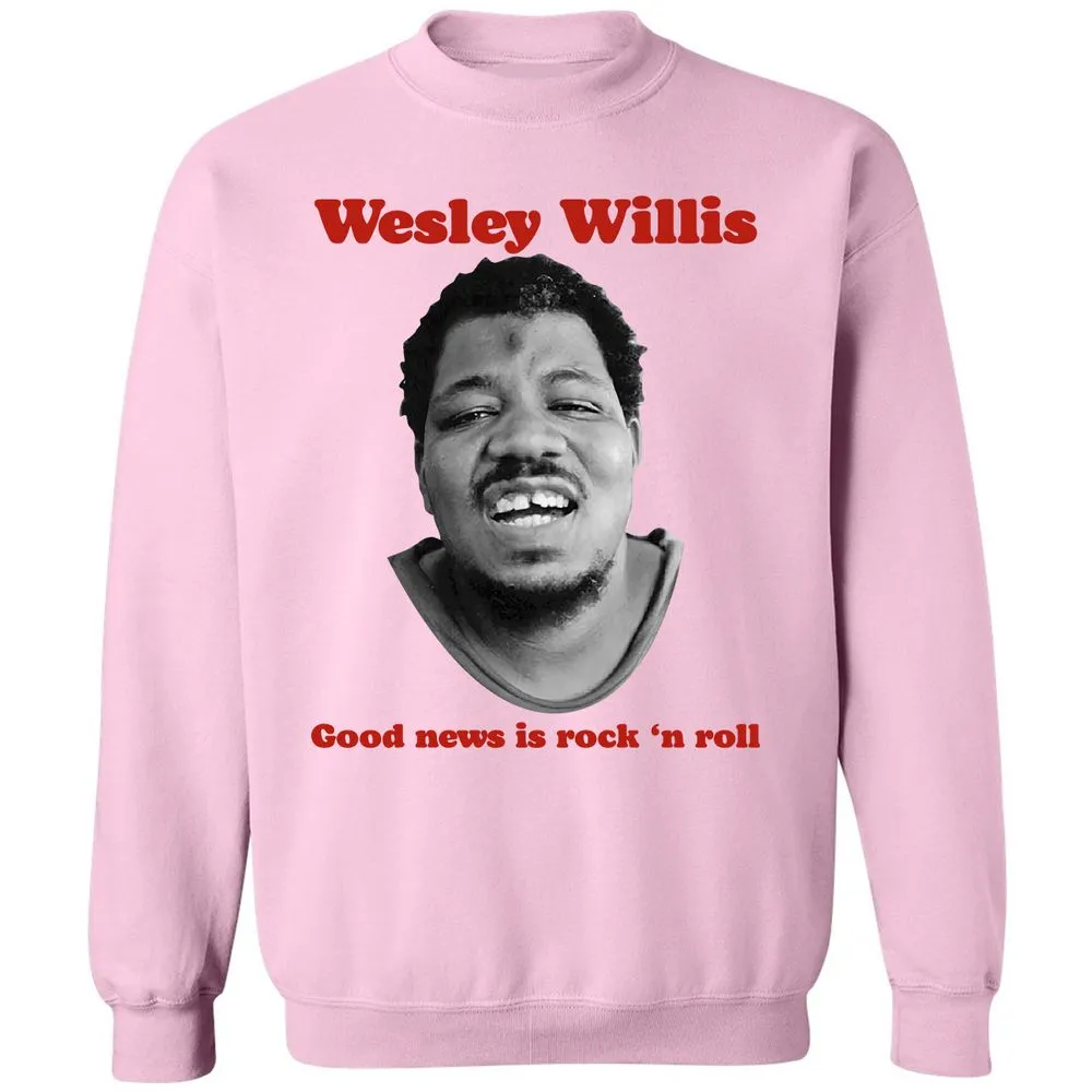 Wesley Willis - Light Pink - 3