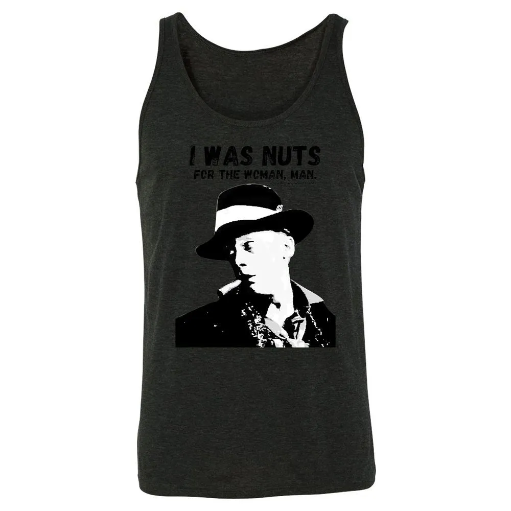 I was nuts for the woman, man - Charcoal Black Triblend - 5