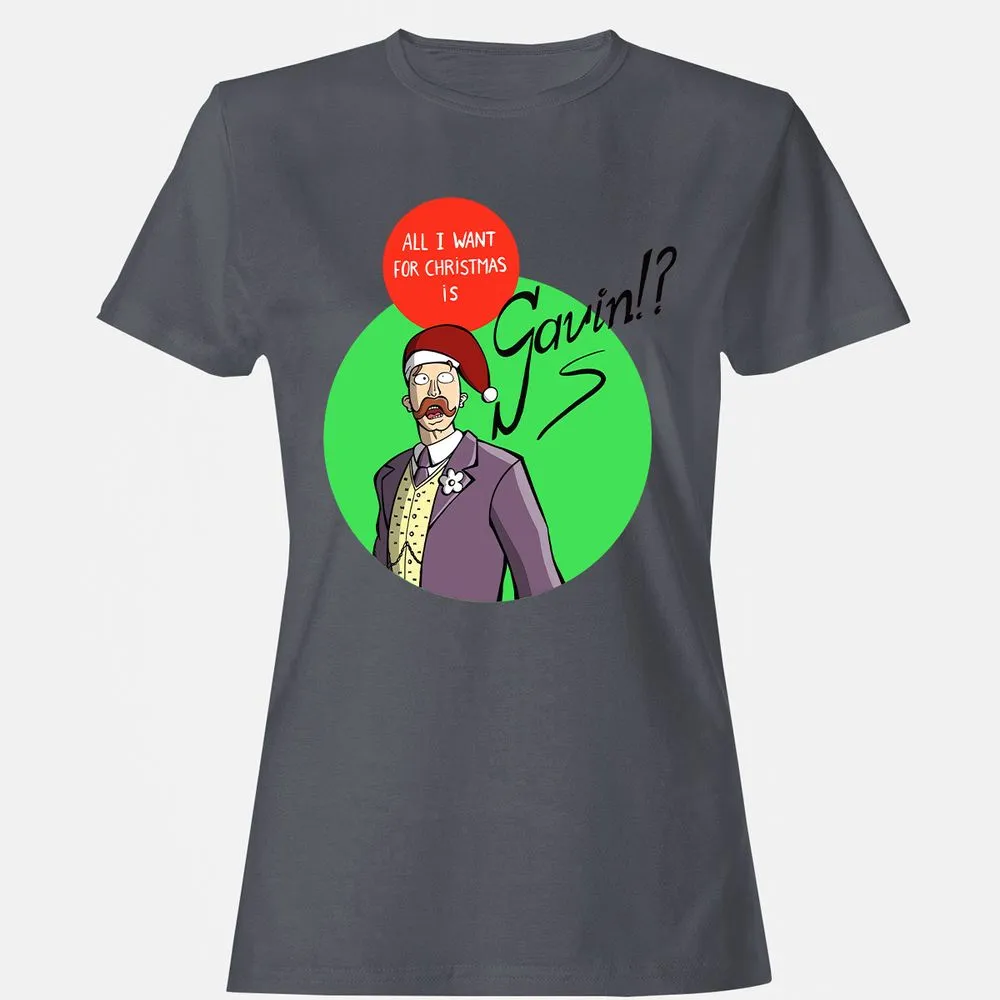 Women's T-Shirt - B5JMH1VX - Dark Heather - 5