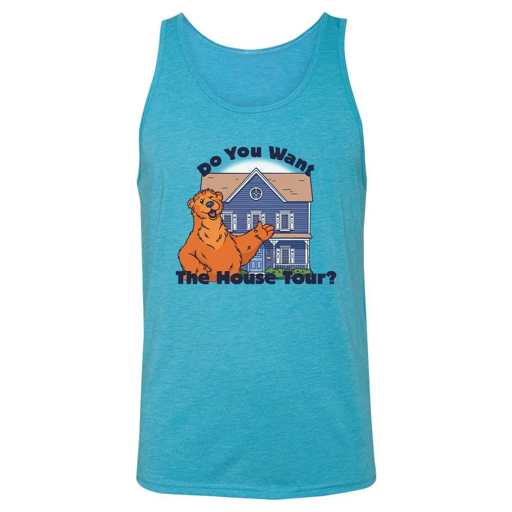 Do You Want The Big Blue House Tour? - Aqua Triblend - 3