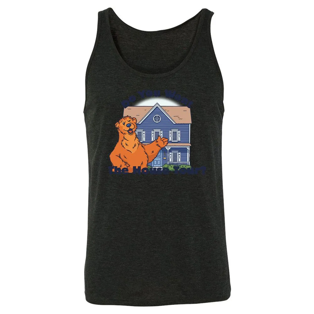Do You Want The Big Blue House Tour? - Charcoal Black Triblend - 5