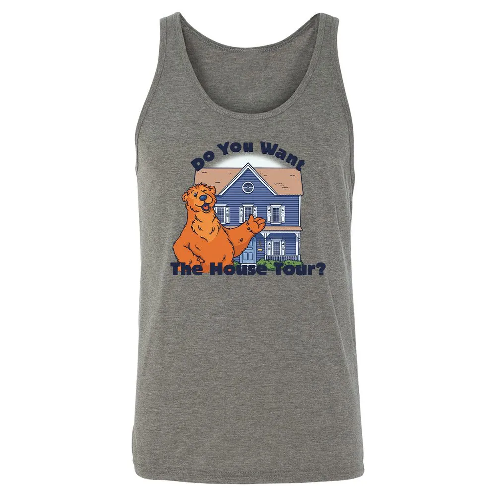 Do You Want The Big Blue House Tour? - Grey Triblend - 8