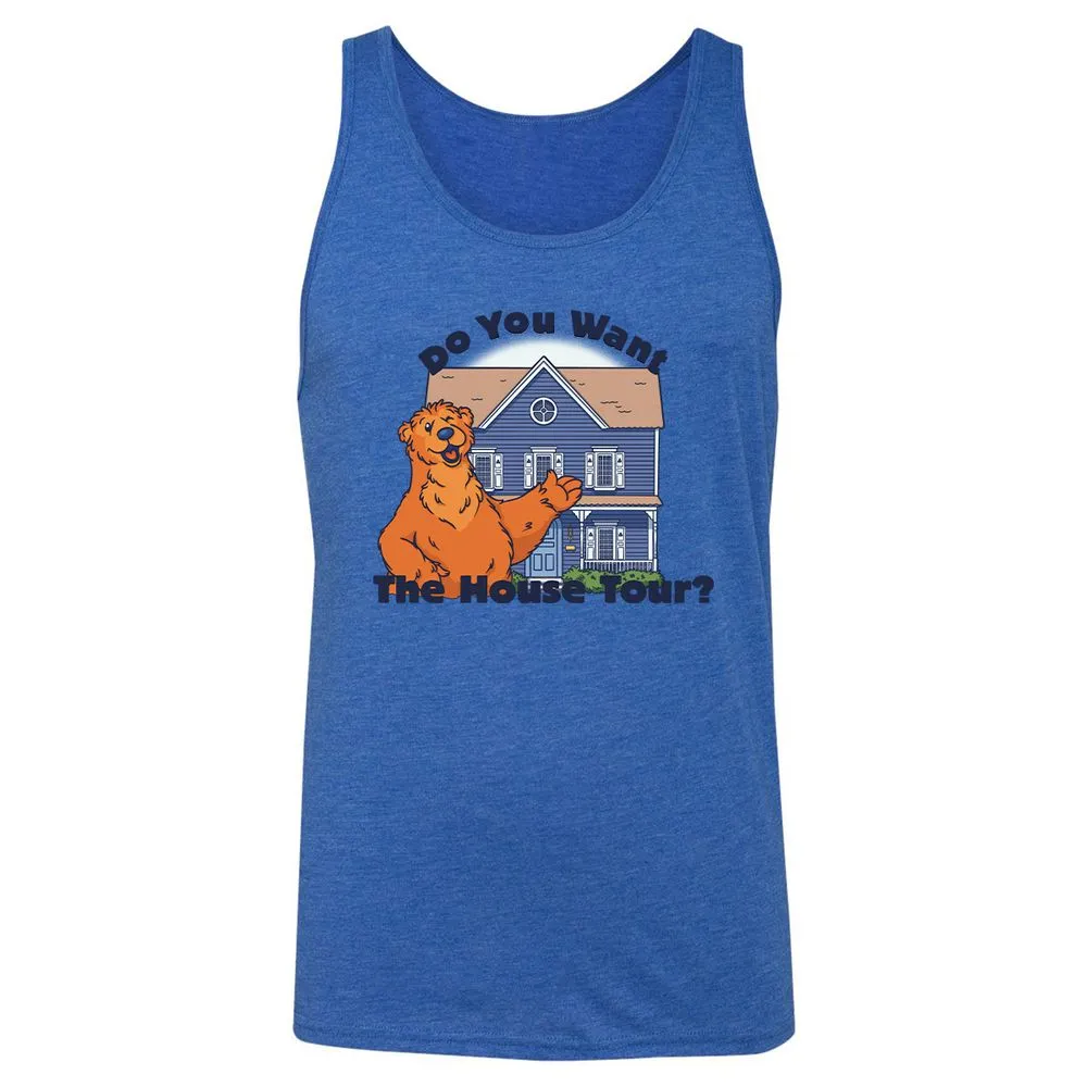 Do You Want The Big Blue House Tour? - True Royal Triblend - 12