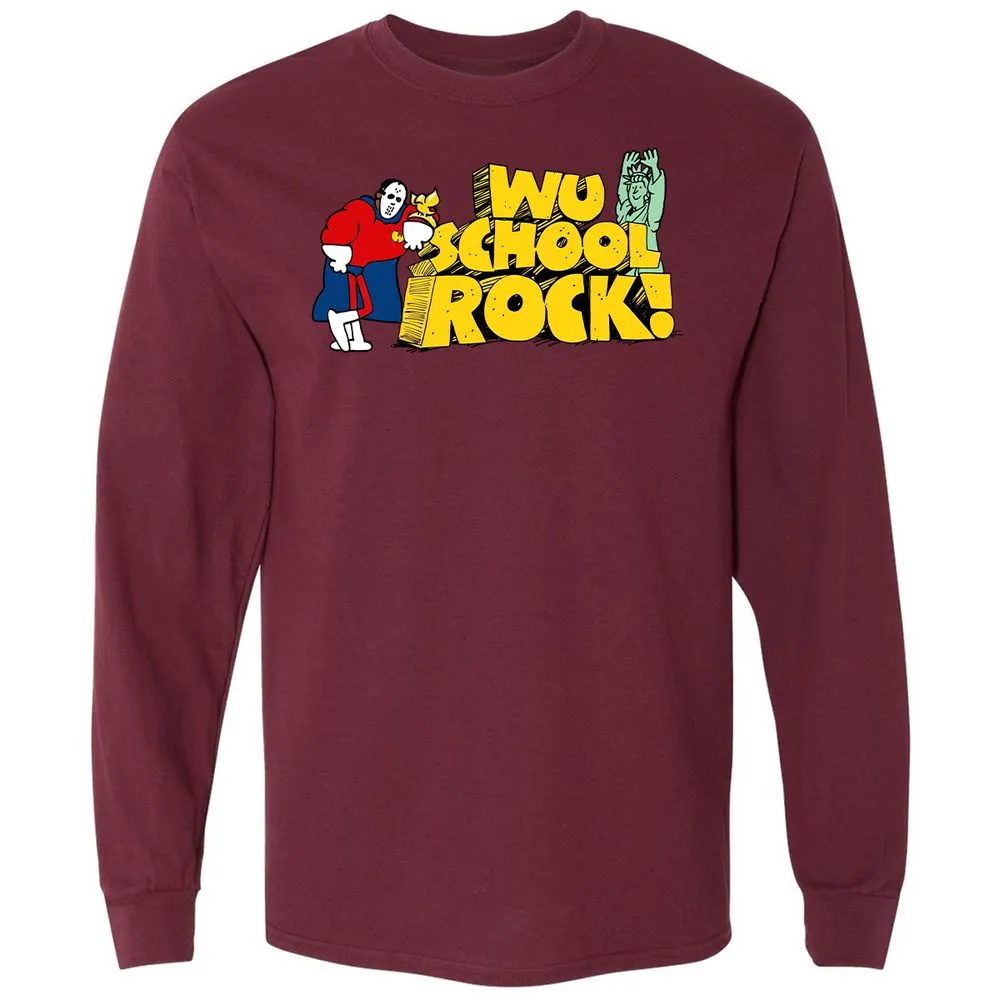 Wu school rock - Maroon - 11