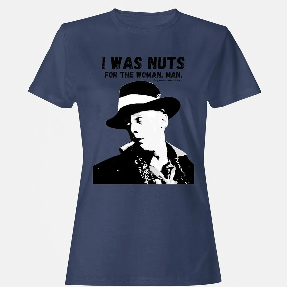 I was nuts for the woman, man - Navy - 10