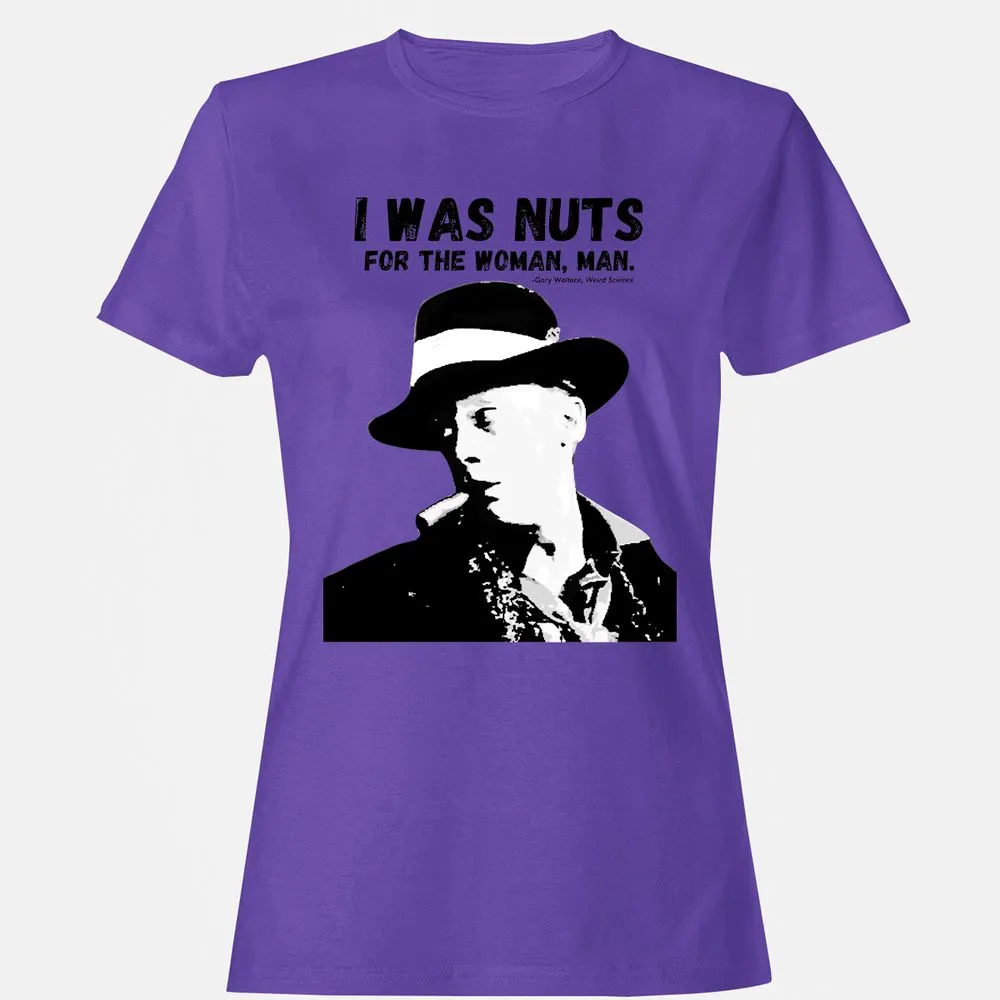 I was nuts for the woman, man - Purple - 12