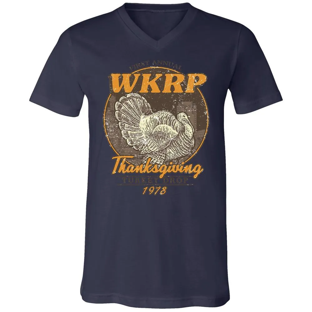 WKRP Turkey Drop - Navy - 9