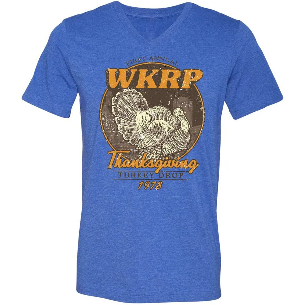 WKRP Turkey Drop - Heather True Royal - 14