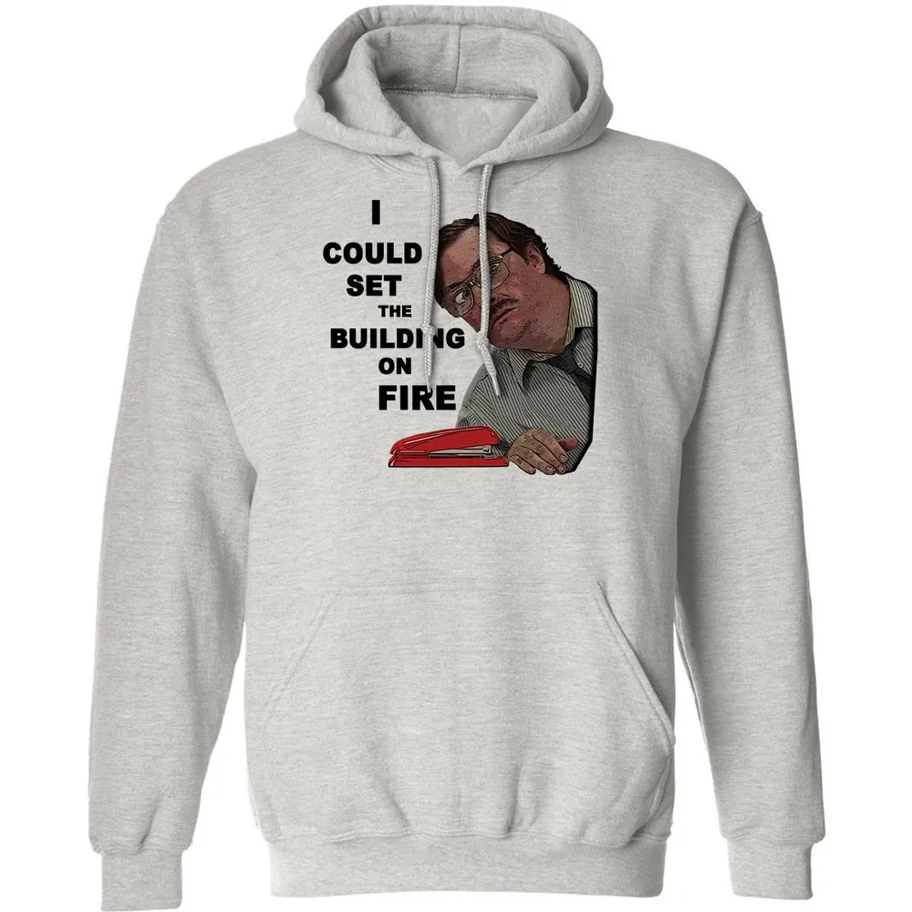 Classic Unisex Hoodie - RUW54QGB - Ash - 2