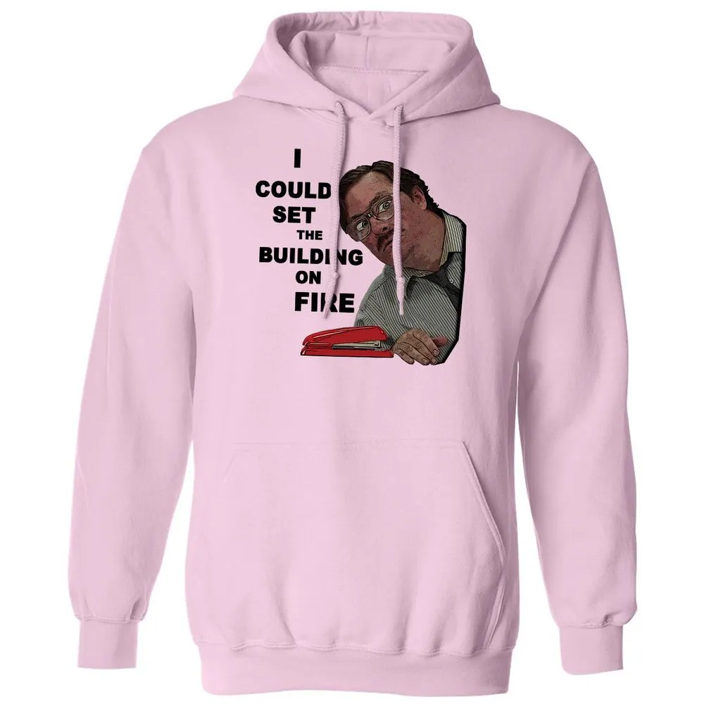 Classic Unisex Hoodie - RUW54QGB - Light Pink - 3