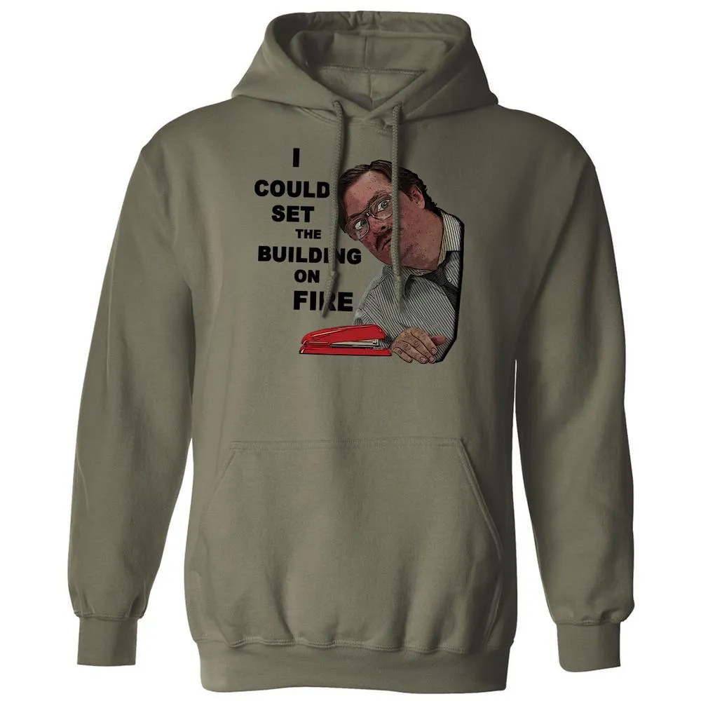 Classic Unisex Hoodie - RUW54QGB - Military Green - 4