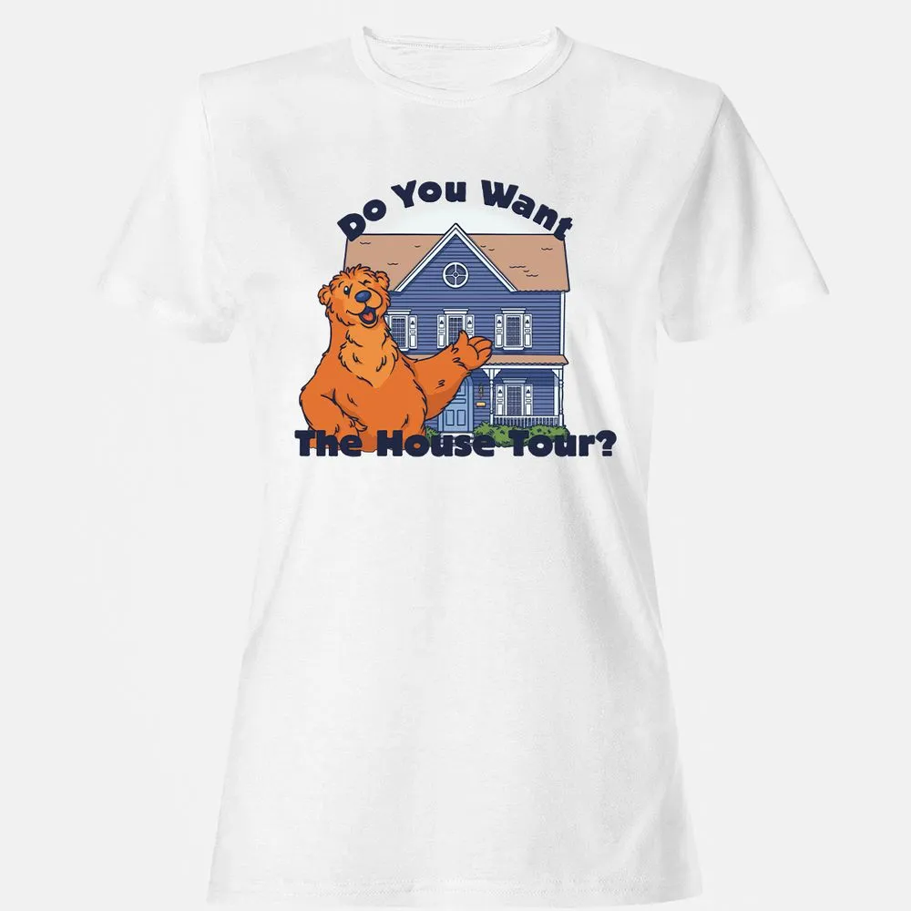 Do You Want The Big Blue House Tour? - White - 1