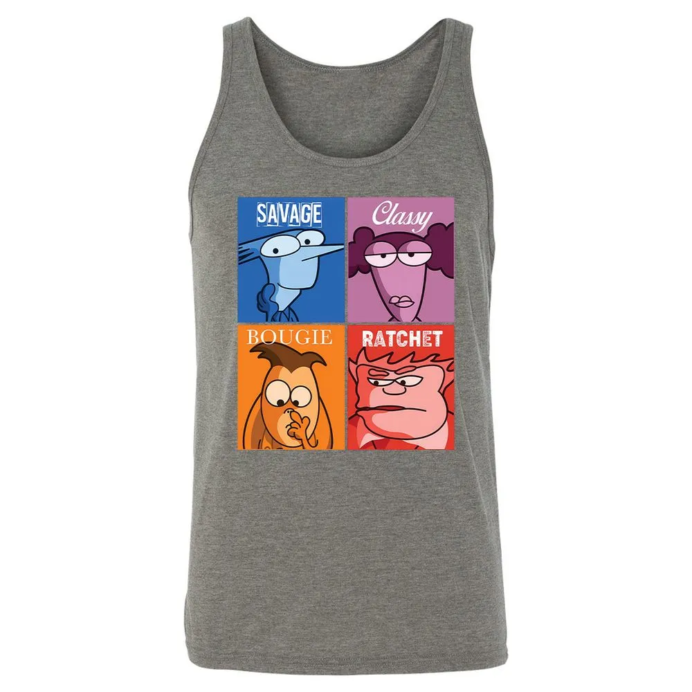 Unisex Jersey Tank - XGV6JA87 - Grey Triblend - 2