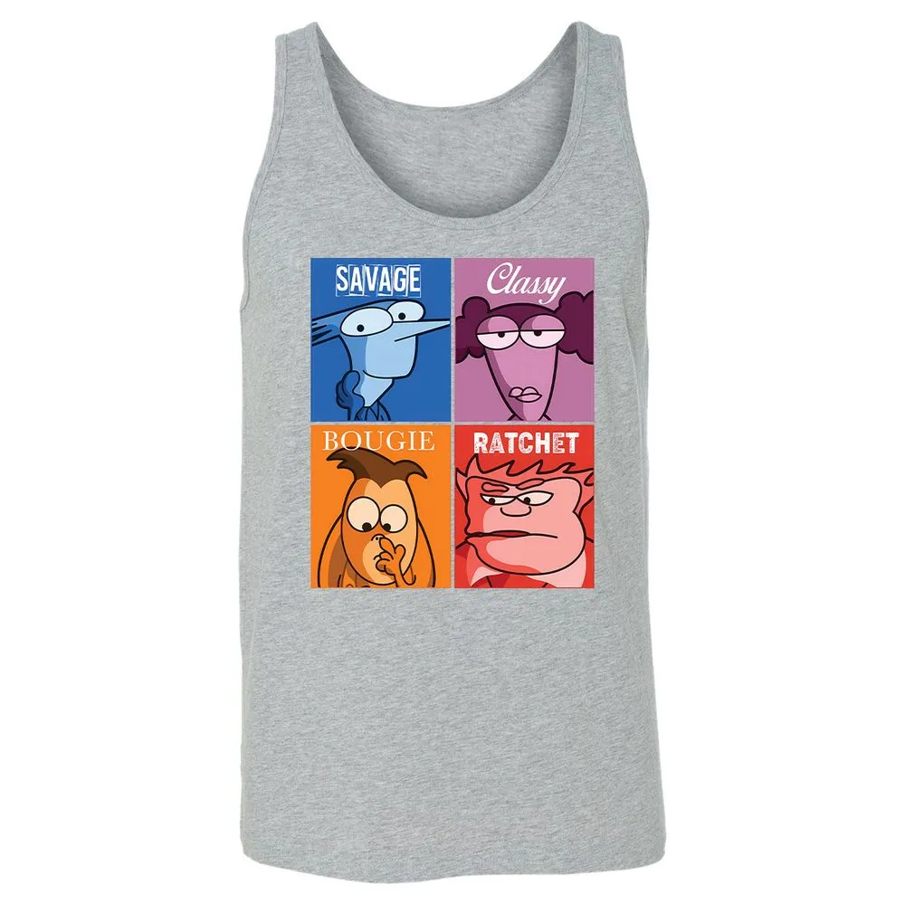 Unisex Jersey Tank - XGV6JA87 - Athletic Heather - 4