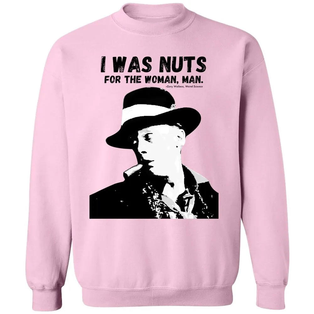 I was nuts for the woman, man - Light Pink - 3