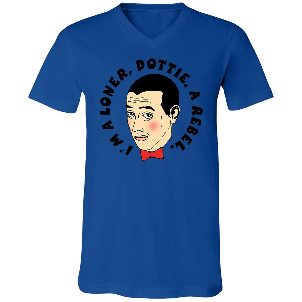 Unisex V-Neck T-Shirt - VCYUBSV3 - True Royal - 4