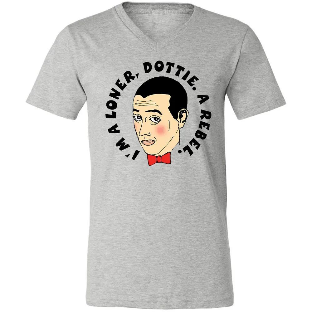 Unisex V-Neck T-Shirt - VCYUBSV3 - Athletic Heather - 7