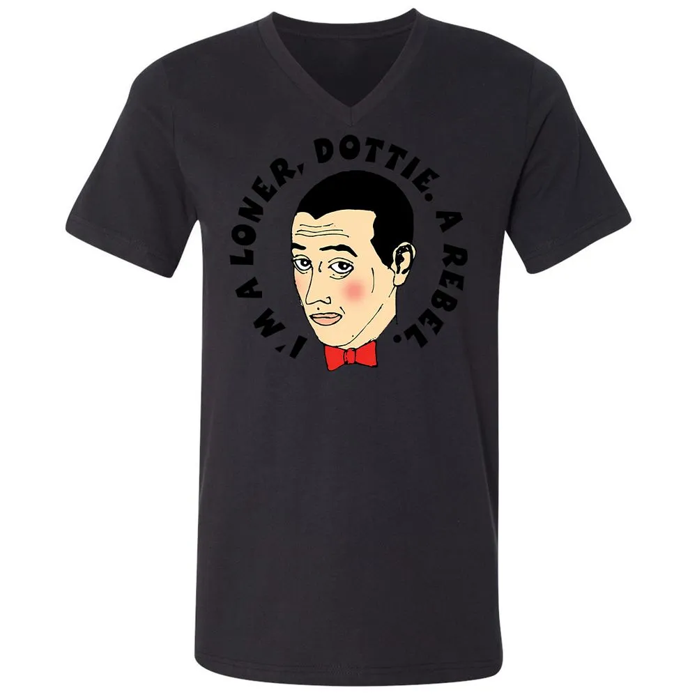 Unisex V-Neck T-Shirt - VCYUBSV3 - Black - 16
