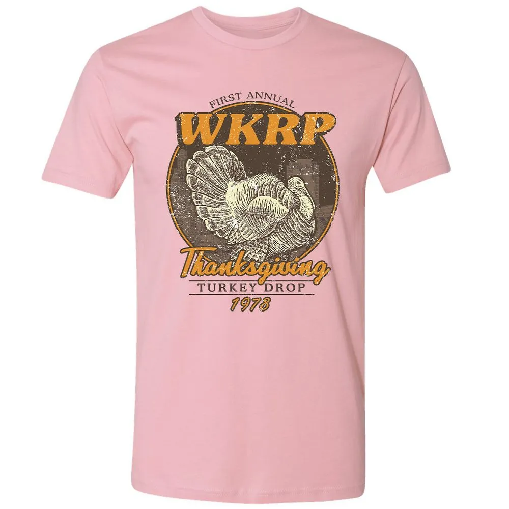 WKRP Turkey Drop - Light Pink - 3