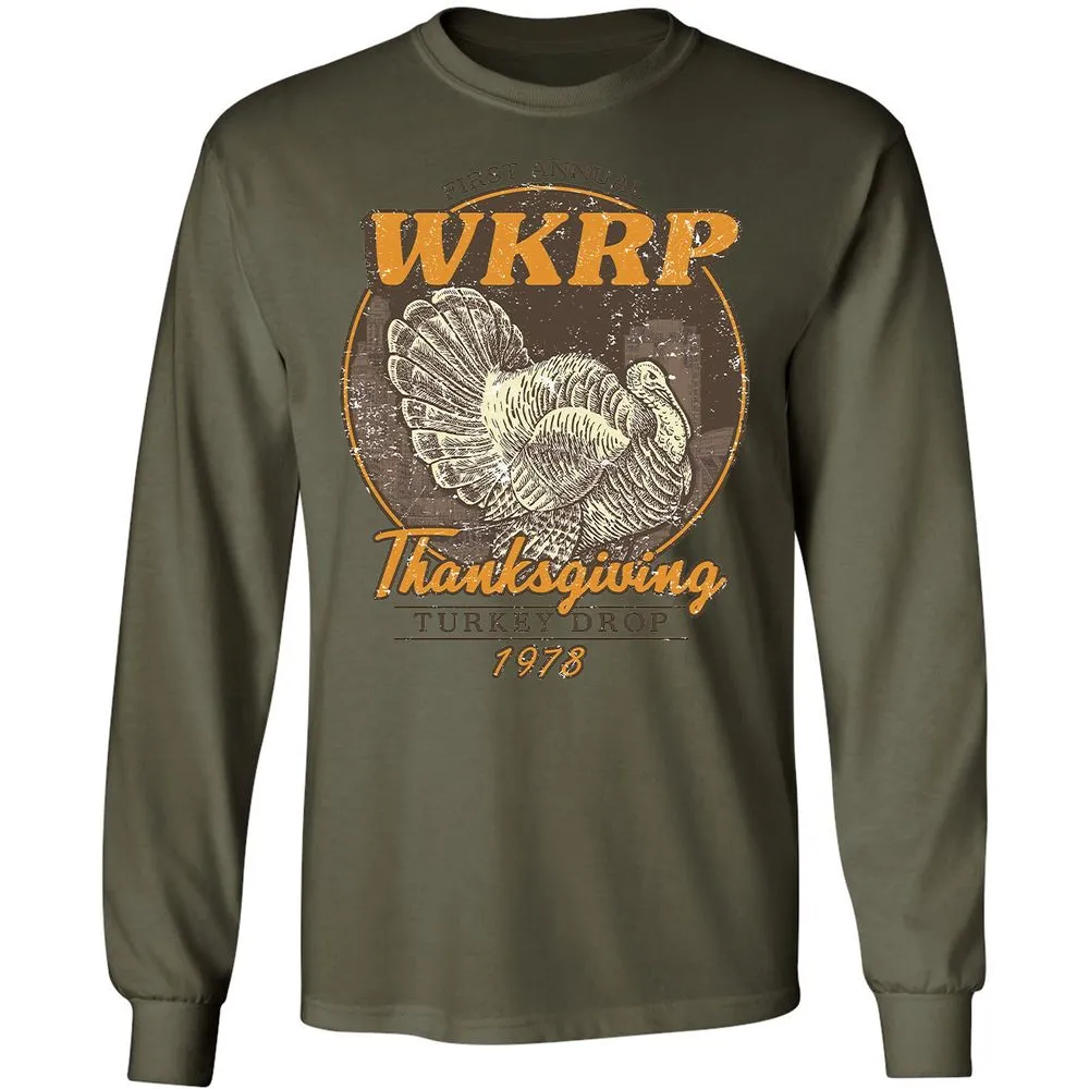 WKRP Turkey Drop - Military Green - 7