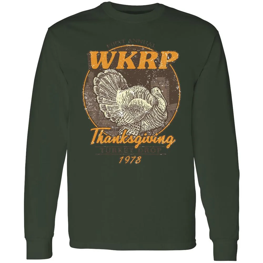 WKRP Turkey Drop - Forest Green - 8