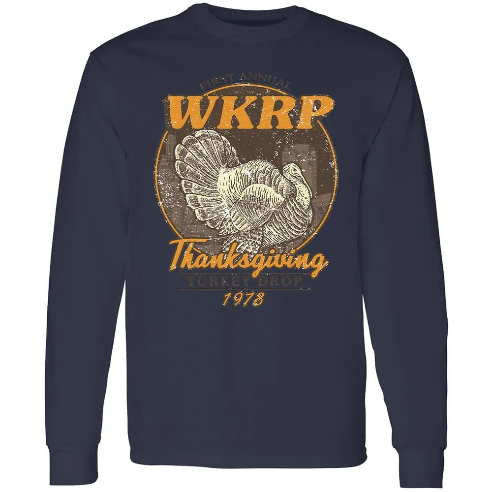 WKRP Turkey Drop - Navy - 12