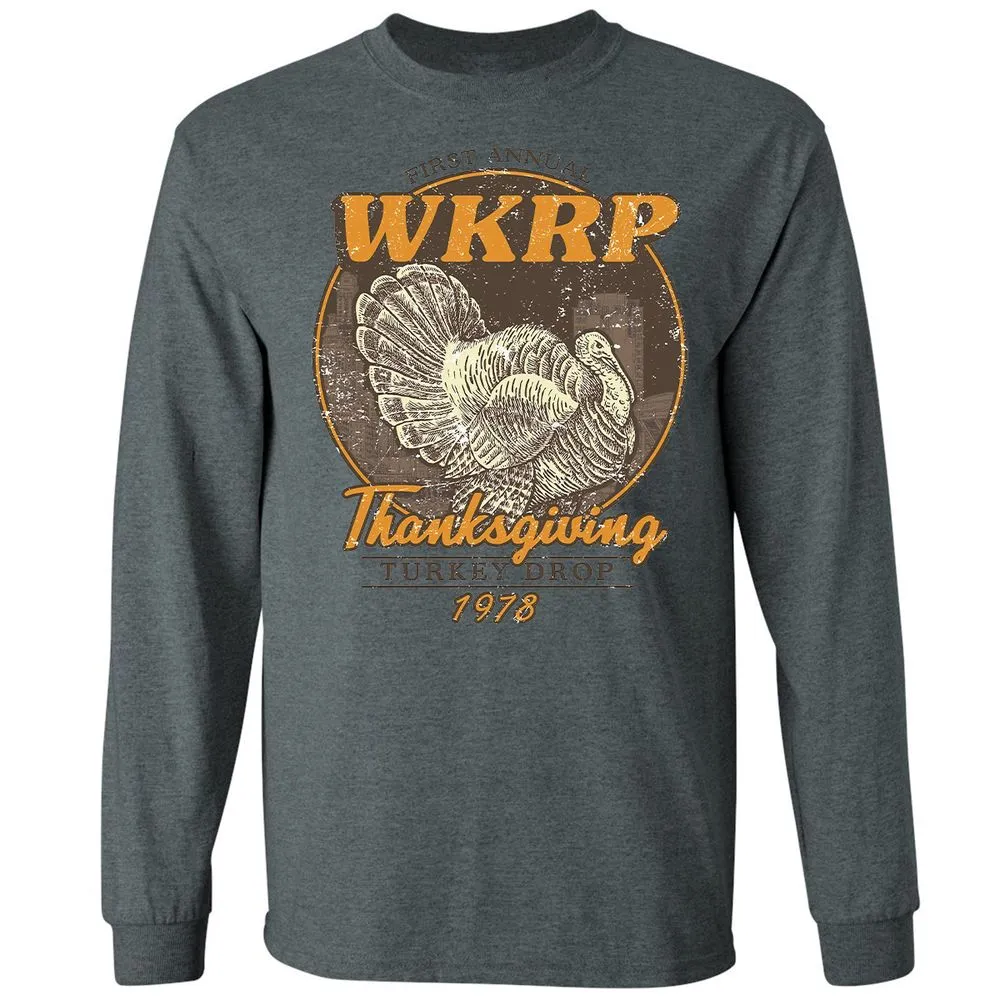 WKRP Turkey Drop - Dark Heather - 15