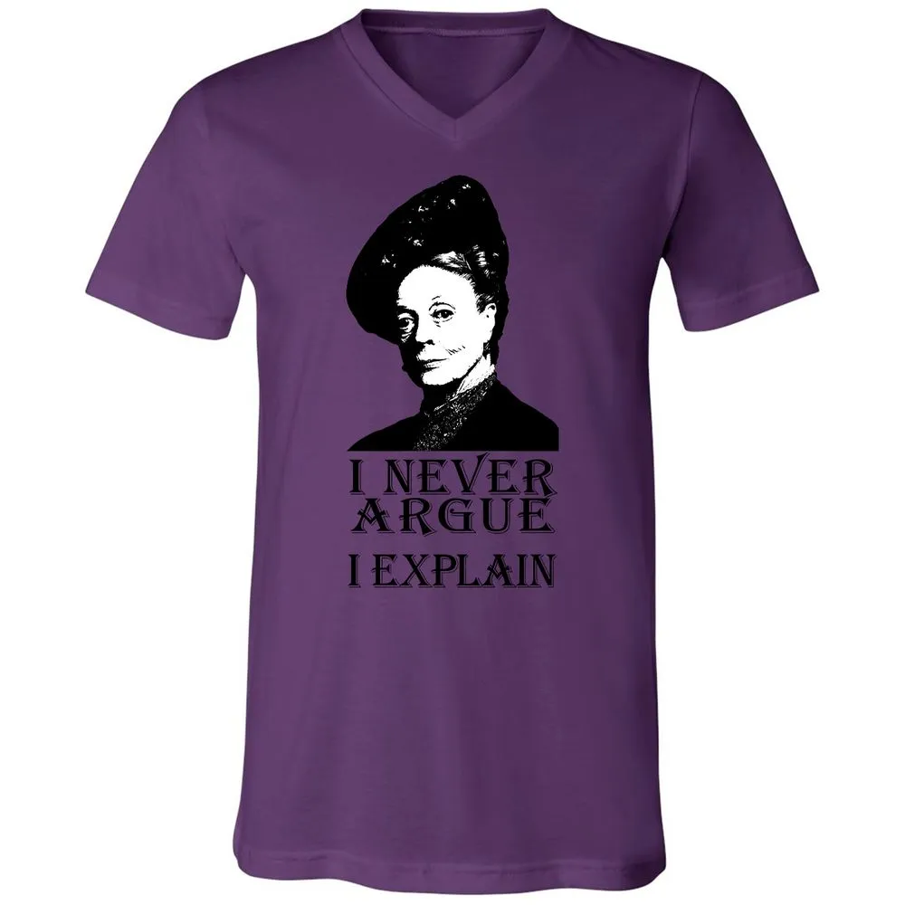 I never argue - Team Purple - 2