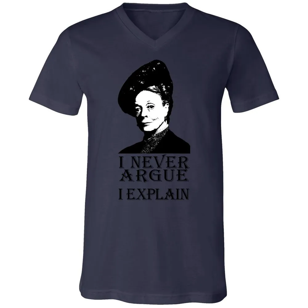I never argue - Navy - 9