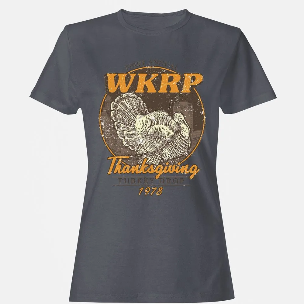 WKRP Turkey Drop - Dark Heather - 5