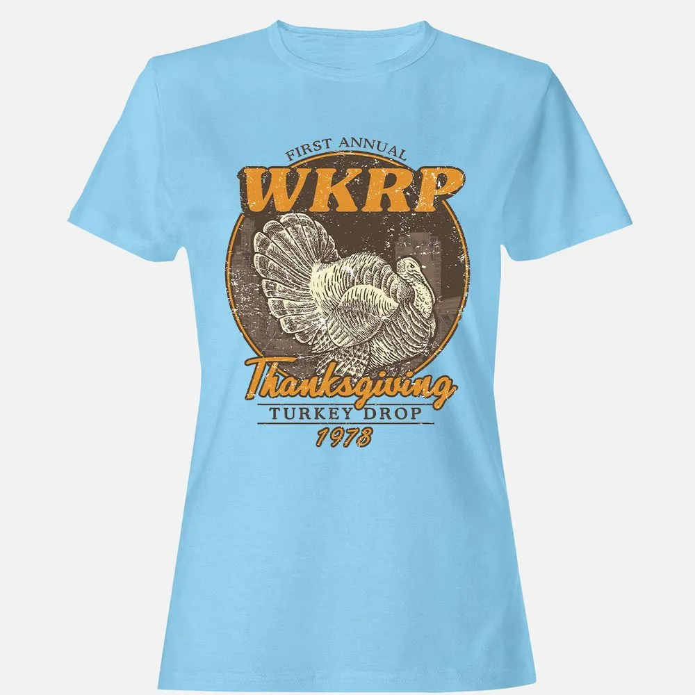 WKRP Turkey Drop - Light Blue - 8