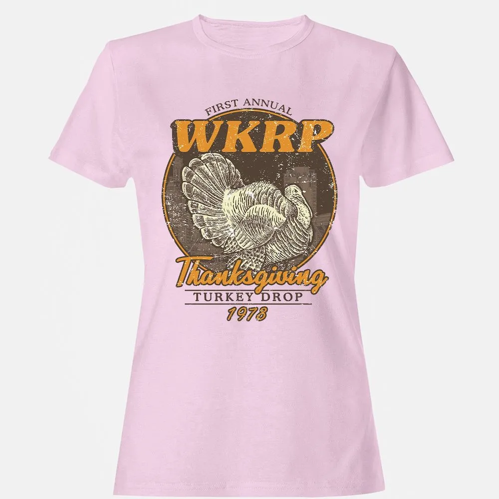 WKRP Turkey Drop - Light Pink - 9