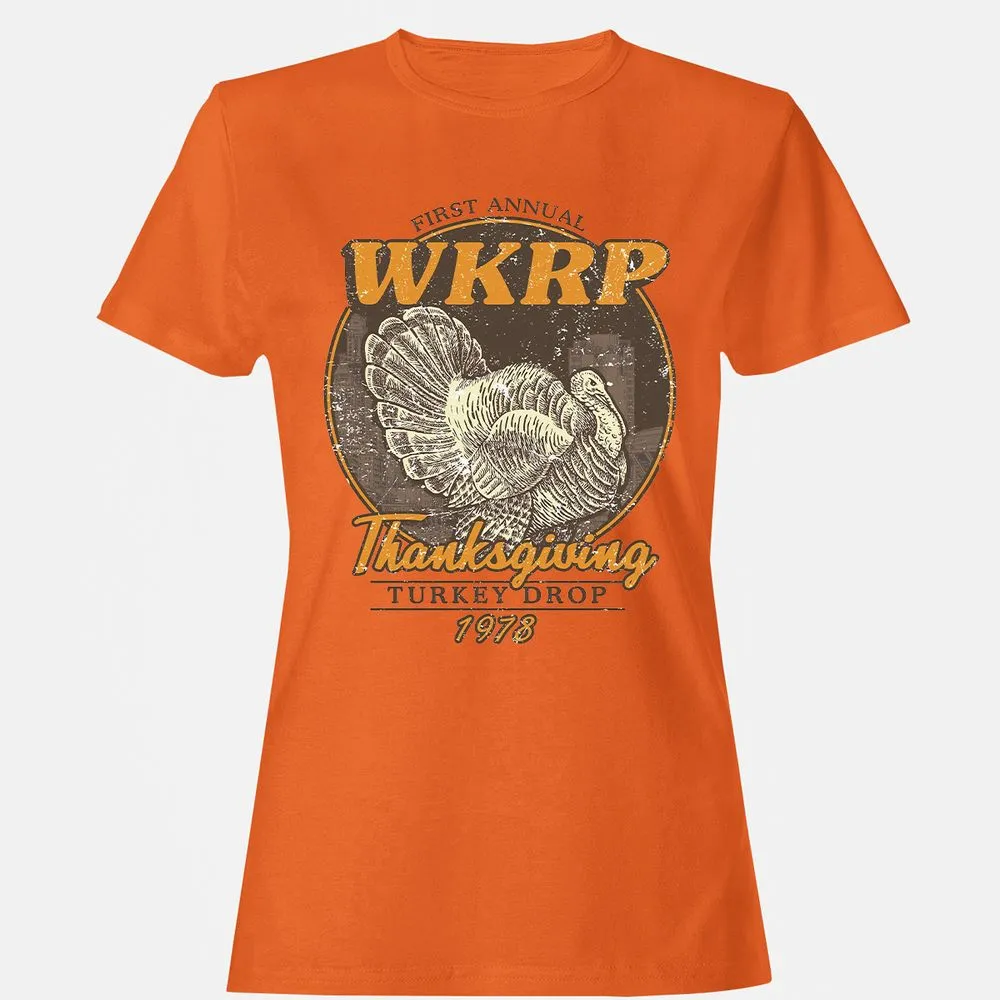 WKRP Turkey Drop - Orange - 11