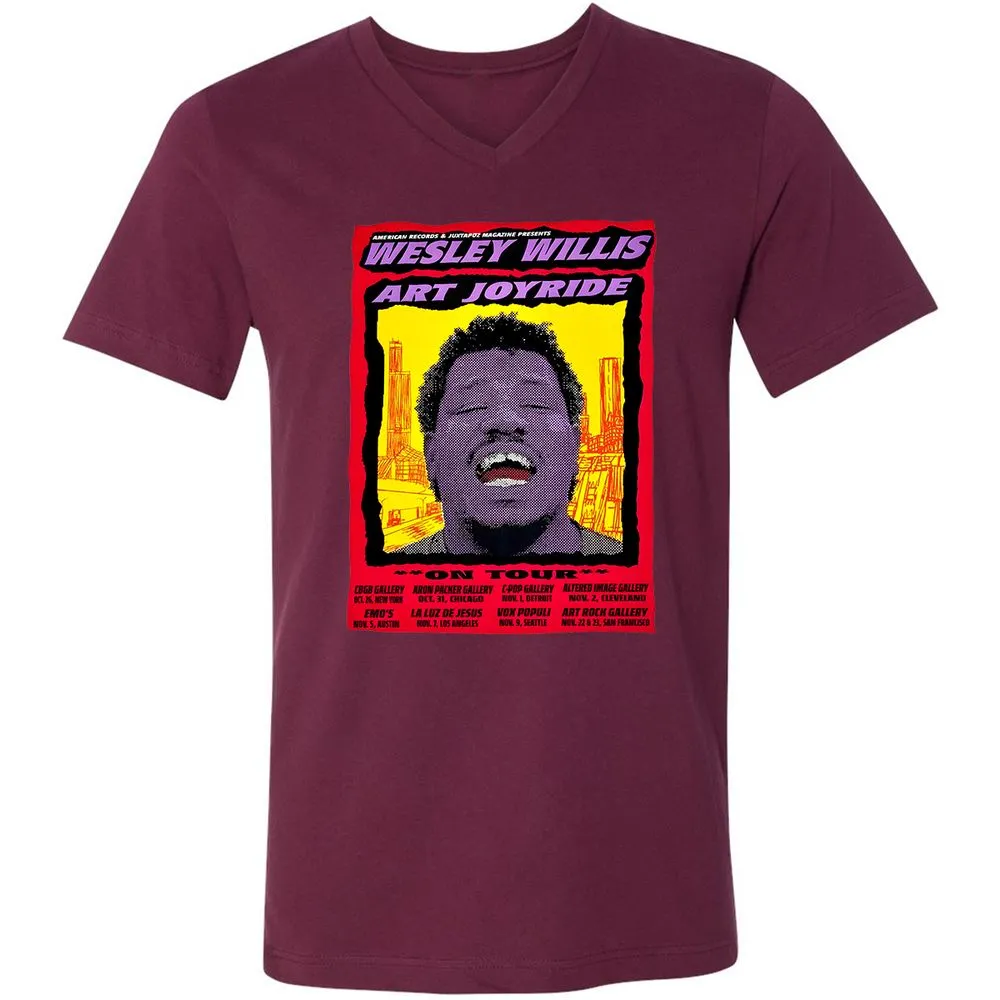 WESLEY WILLIS - ART JOYRIDE - Maroon - 6