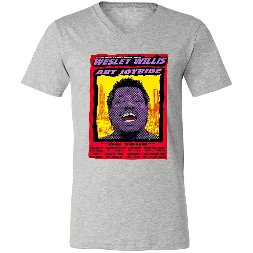 WESLEY WILLIS - ART JOYRIDE - Athletic Heather - 7