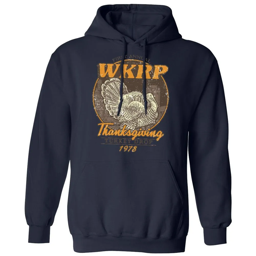 WKRP Turkey Drop - Navy - 8