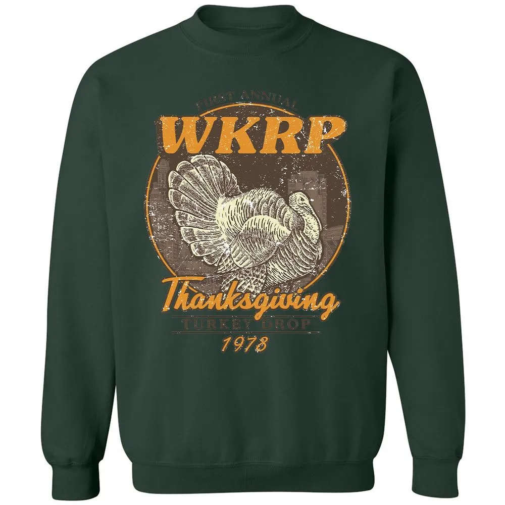 WKRP Turkey Drop - Forest Green - 4
