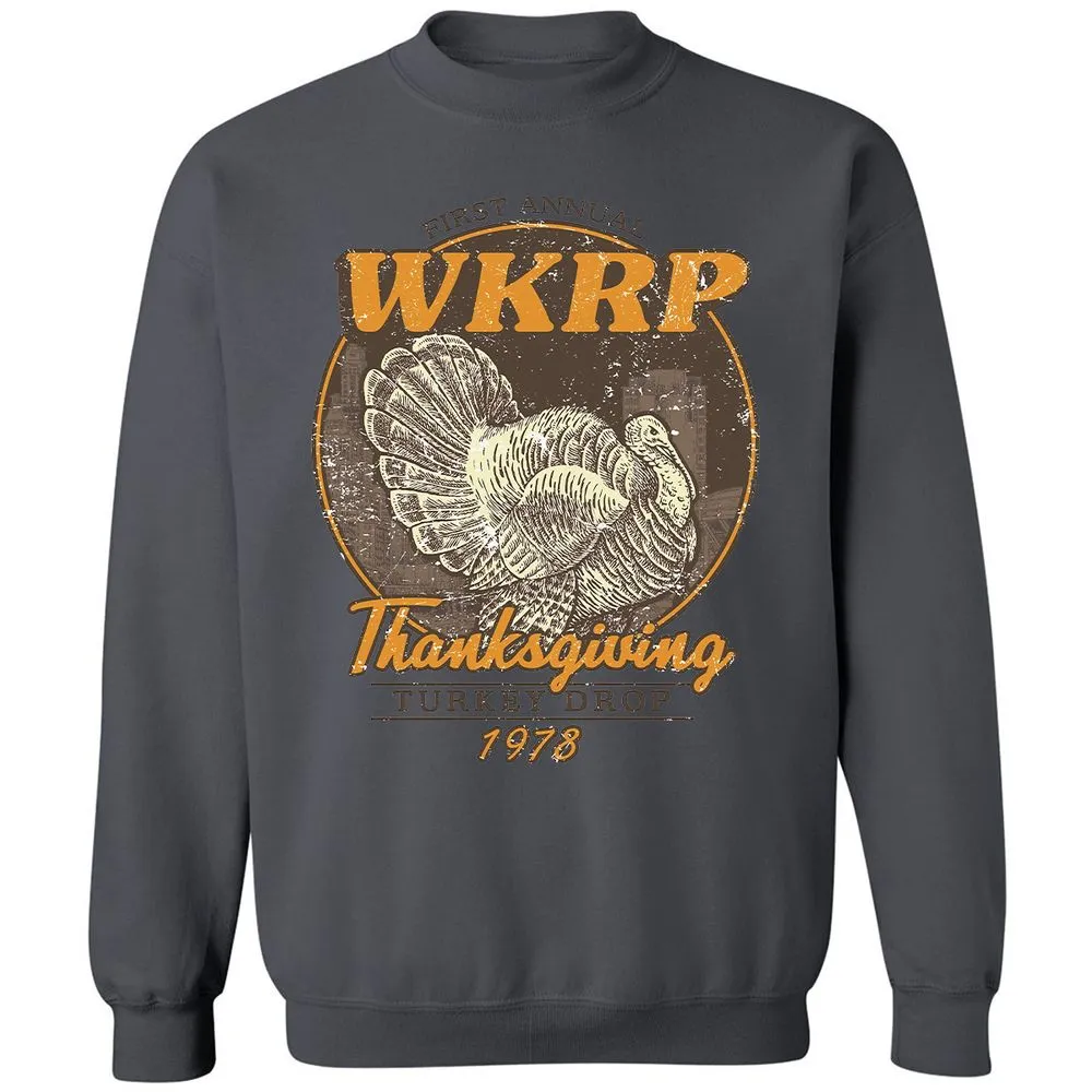 WKRP Turkey Drop - Charcoal - 7