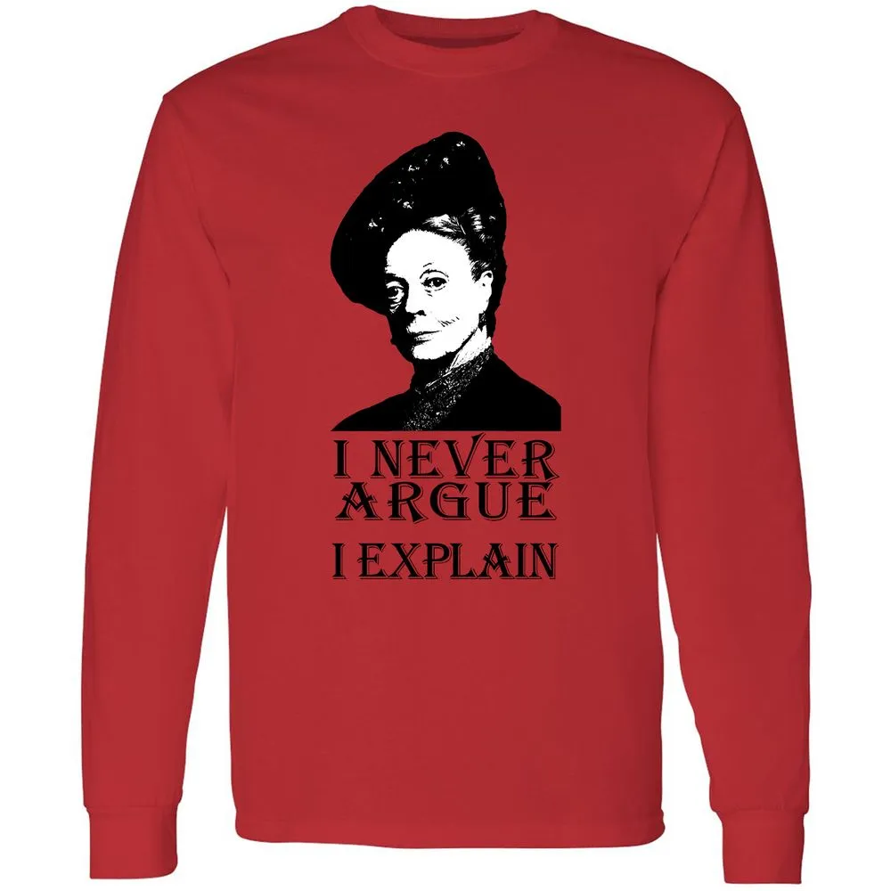 I never argue - Red - 14