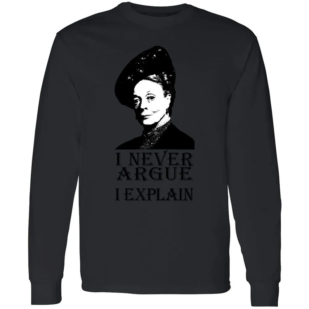 I never argue - Black - 16
