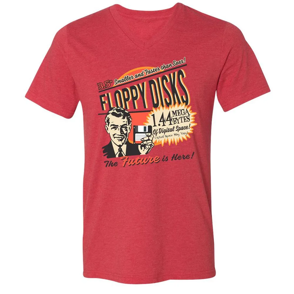 Floppy Disk Retro - Heather Red - 5